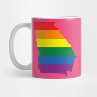 Georgia state LGBT Pride Mug